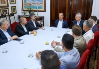 Presidente da Acic participa de reuni�o com o governador Jorginho Mello
