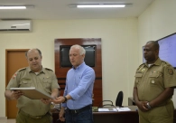 Presidente da Acic presta homenagem &agrave; Pol&iacute;cia Militar 