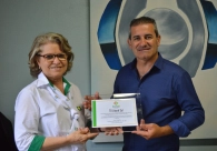 Presidente da Acic presta homenagem &agrave; Pol&iacute;cia Militar 