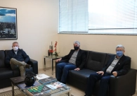 Presidente da Acic recebe nova diretoria do Observat�rio Social de Crici�ma