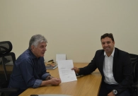 Presidente da Acic recebe visita de Daniel Freitas