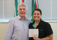  Presidente da Acic re&uacute;ne e homenageia colaboradores 