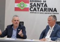 Presidente Franke  Hobold participa de reunião sobre o Aeroporto de Jaguaruna