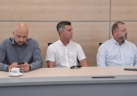 Presidente Franke  Hobold participa de reunião sobre o Aeroporto de Jaguaruna