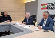 Presidente Franke  Hobold participa de reunião sobre o Aeroporto de Jaguaruna