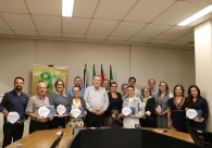 Presidente Franke Hobold recebe coordenadores de n�cleos da Acic