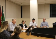 Presidente Franke Hobold recebe coordenadores de n�cleos da Acic