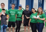 Primeira caminhada ecol�gica recolhe meia tonelada de res�duos