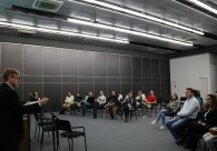 Professores e diretores do Projeto Clube do Jovem Empreendedor visitam a Acic