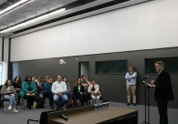 Professores e diretores do Projeto Clube do Jovem Empreendedor visitam a Acic