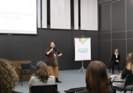 Professores e diretores do Projeto Clube do Jovem Empreendedor visitam a Acic