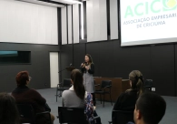 Professores e diretores do Projeto Clube do Jovem Empreendedor visitam a Acic