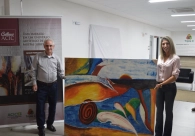 P&uacute;blico prestigia abertura da exposi&ccedil;&atilde;o do artista Adair Fernandes