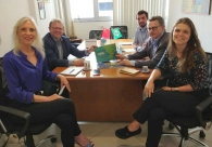 Representantes da regi�o Carbon�fera visitam a C�mara de Com�rcio e Ind�stria Brasil China