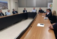 Reuni�o diretoria executiva fala do encontro com prefeitos, Asilo e cria��o da Pra�a do Empreendedor