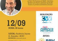 Setembro Amarelo: Presidente do CVV palestra em Crici�ma