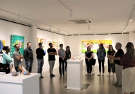 Tra&ccedil;os do artista Dudu Rodrigues encantam o p&uacute;blico no Cultura Acic