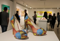 Tra&ccedil;os do artista Dudu Rodrigues encantam o p&uacute;blico no Cultura Acic