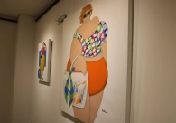 Tra&ccedil;os do artista Dudu Rodrigues encantam o p&uacute;blico no Cultura Acic