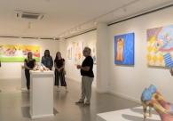 Tra&ccedil;os do artista Dudu Rodrigues encantam o p&uacute;blico no Cultura Acic