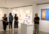 Tra&ccedil;os do artista Dudu Rodrigues encantam o p&uacute;blico no Cultura Acic