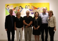 Tra&ccedil;os do artista Dudu Rodrigues encantam o p&uacute;blico no Cultura Acic