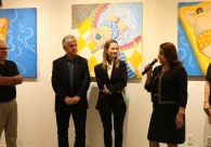 Tra&ccedil;os do artista Dudu Rodrigues encantam o p&uacute;blico no Cultura Acic