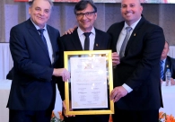 Vice-presidente e diretor da Acic s�o homenageados pelo Legislativo de Crici�ma