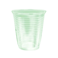 Copo Transparente Biodegradável 180ml 