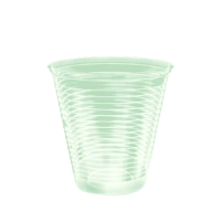 Copo Transparente Biodegradável 150ml 