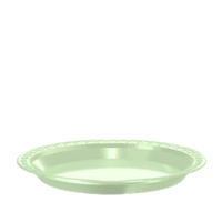 Prato Transparente Biodegradável 15cm 