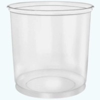 Pote 600ml Liso Transparente 