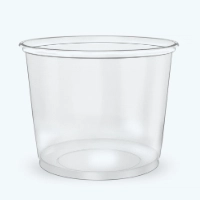 Pote 400ml Liso Transparente 