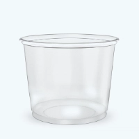 Pote 250ml Liso Transparente 