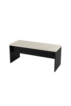 Mesa Reta Diretor Pé Painel 