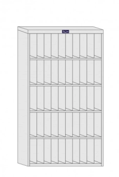 Armário de aço 2 portas modelo escaninho 