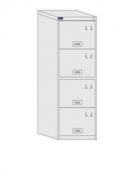 Arquivo de Aço quatro gavetas