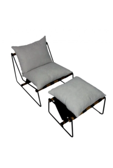 Poltrona e Puff Frame