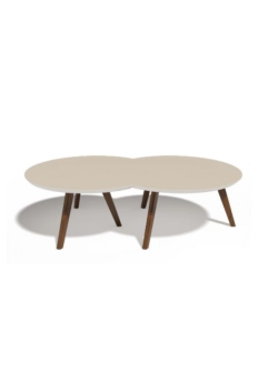 Conjunto de mesa luna freijó
