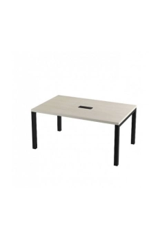 Mesa de reunião retangular U 40mm C/T