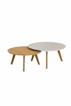 Conjunto de mesa Classic redonda