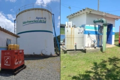 Rompimento de tubula&ccedil;&atilde;o causa falta de &aacute;gua em 10 bairros de S&atilde;o Francisco do Sul