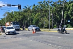 Trecho da Beira Rio tem interdi&ccedil;&atilde;o parcial para reparo nesta quinta-feira em Joinville