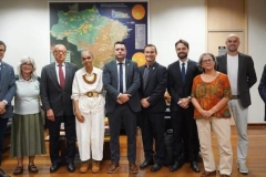 Comitiva de Joinville se re&uacute;ne com a ministra Marina Silva para discutir cria&ccedil;&atilde;o de parque nacional no Quiriri