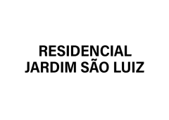 Residencial Jardim São Luiz
