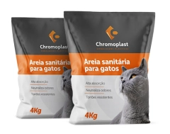 Areia sanit&aacute;ria