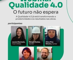 Webinar Qualidade 4.0