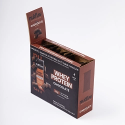 BOX C/ 10 | BOX WHEY CHOCOLATE NUTFLAV 300G