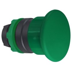 ZB5AC3 - Cabeçote Botão Cogumelo Emergência 22mm Verde Pulsante - Schneider Electric
