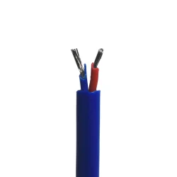 Cabo de Compensação J 2x24 AWG  PVC/PVC/ FE-CO  diametro fio 0,51mm  (vendido por metro)   